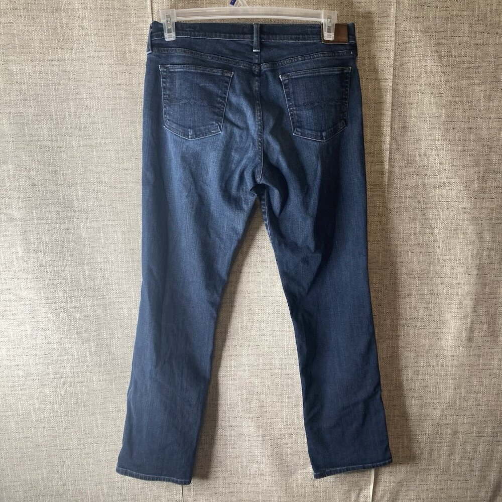Lucky Brand 10/30A Dark Blue Jeans Mid Rise Straight Sweet-Ankle Denim Stretch - Picture 11 of 11